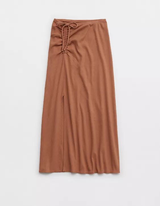 Aerie Beachwalk Midi Skirt | Aerie