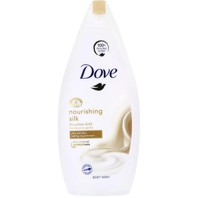 Dove Silk Body Wash - 500 ml by Dove (2 Pack) | Amazon (US)