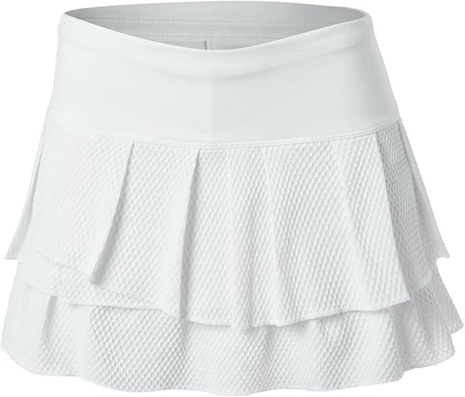 Lucky In Love Wavy Pleat Tier Skort | Amazon (US)