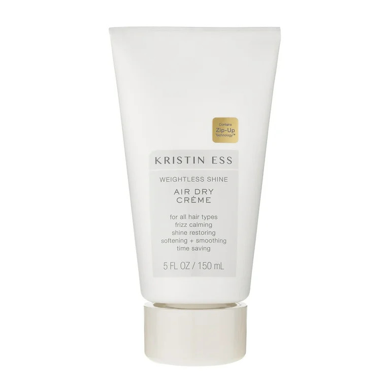 Kristin Ess Hair Weightless Shine Air Dry Crème for Anti Frizz + Hair Styling Curl Cream Product... | Walmart (US)
