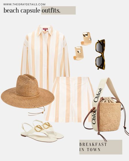 Striped set, beach vaca. Spring break trip 

#LTKitbag #LTKtravel #LTKshoecrush