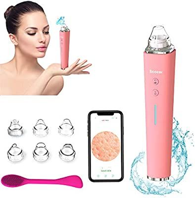 2021 Newest Blackhead Remover Pore Vacuum,Wireless HD Video Monitoring, With 6 Replaceable Probes... | Amazon (US)