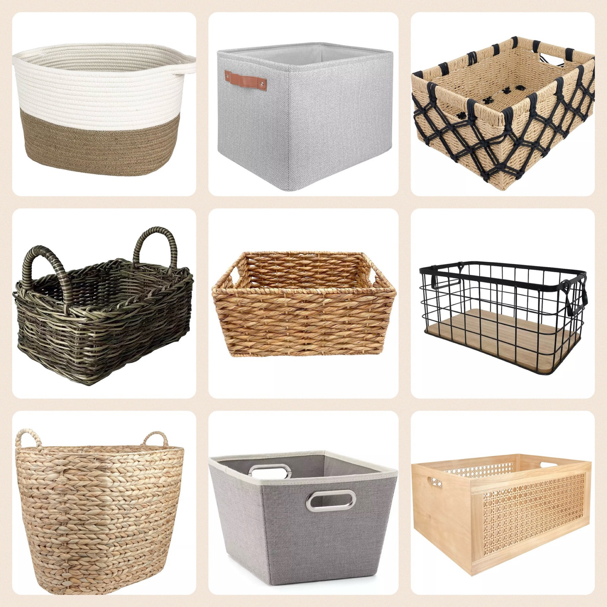 Storage Organization baskets on Dale at Kohls! So many options & sizes! 
Organized, storage, pantry, linen, closet, baskets, decorative, home

#LTKHome #LTKGiftGuide #LTKSaleAlert
