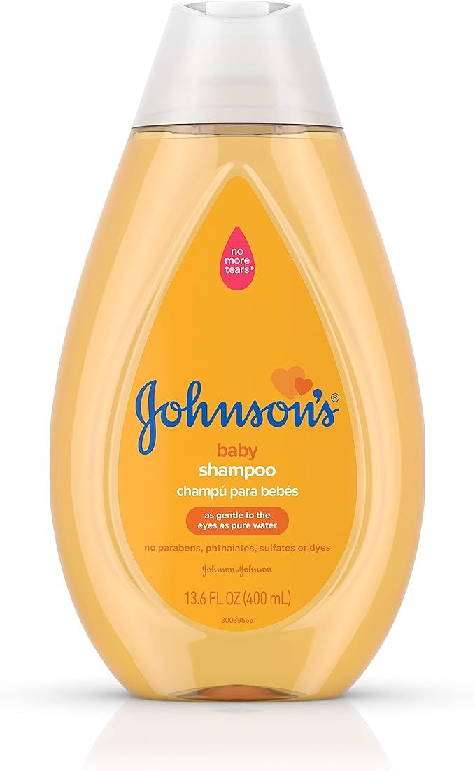 Johnson's Tear Free Baby Shampoo, Free of Parabens, Phthalates, Sulfates and Dyes, 13.6 fl. oz | Amazon (US)