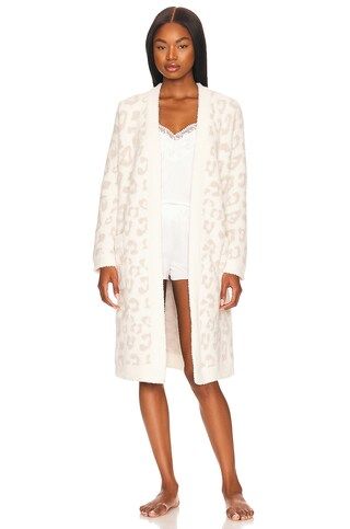 Barefoot Dreams Barefoot in the Wild Robe in Cream & Stone from Revolve.com | Revolve Clothing (Global)