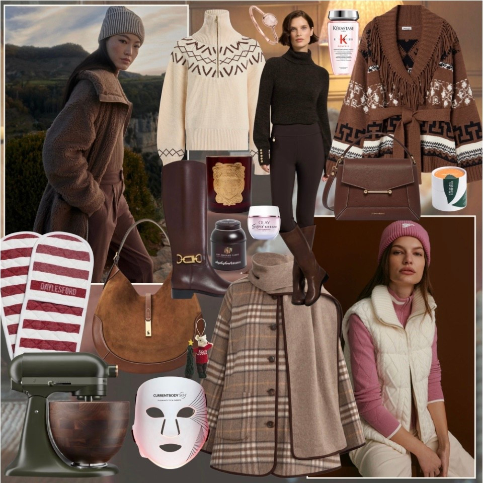 What you’ve been loving in my Winter wardrobe 🤍 Cosy knitwear and knitted jumpers. Daylesford homeware, luxury bags, Holland Cooper accessories 🫶🏼

#LTKwinter #LTKluxury #LTKfestive