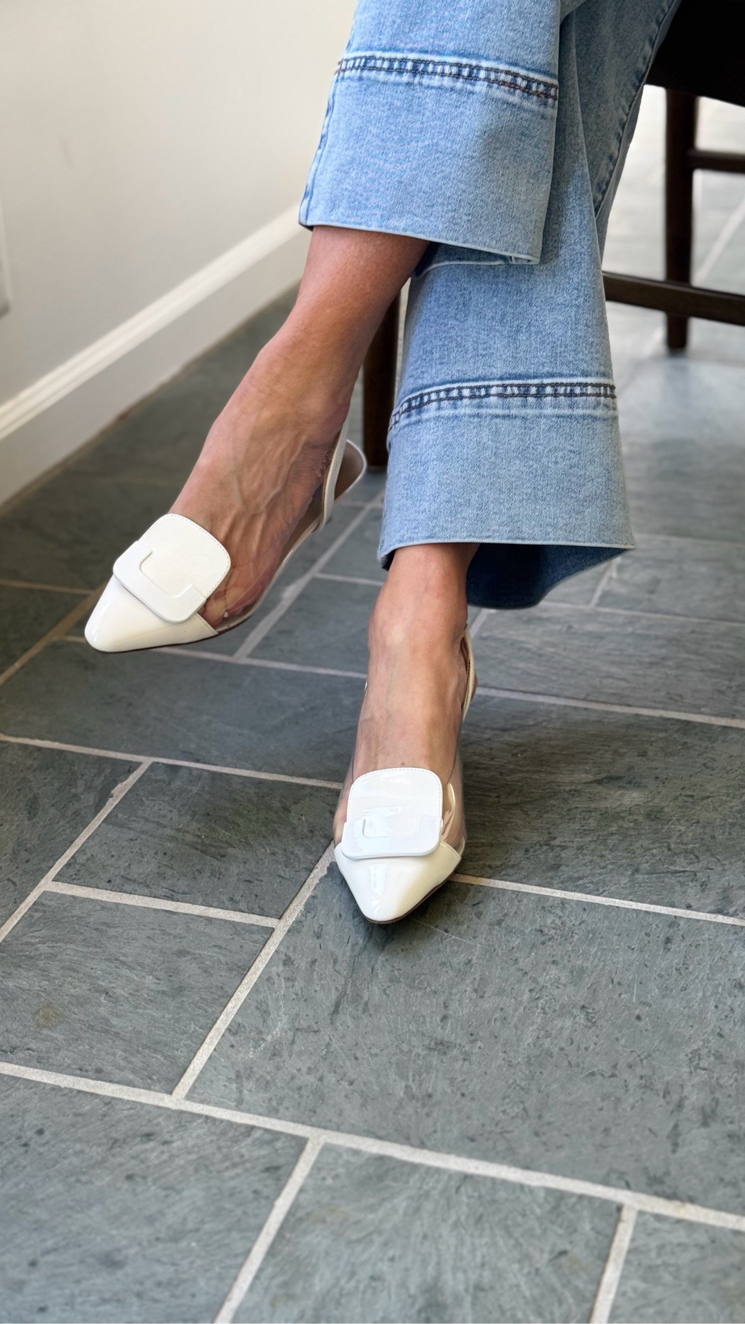 This shoe is so cute. It is definitely a must have for the summer. Unfortunately, the white is sold out, but we have found other colors for you. That would look just as stunning. Hope you like it.

#LTKShoeCrush #LTKSummerShoes #LTKKittenHeels