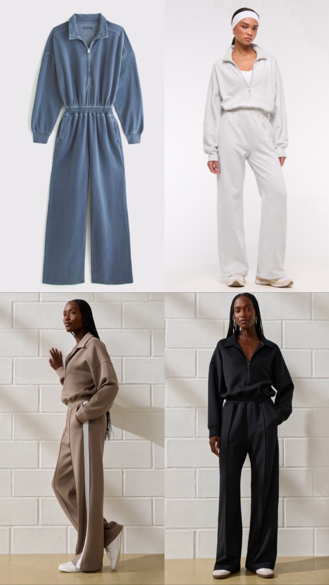 The coziest one piece jumpsuit ever! Brown and black are 50% off and gray and blue are 25% off! I take a medium and lived in it all winter last year!

#LTKSaleAlert #LTKHome #LTKFindsUnder100