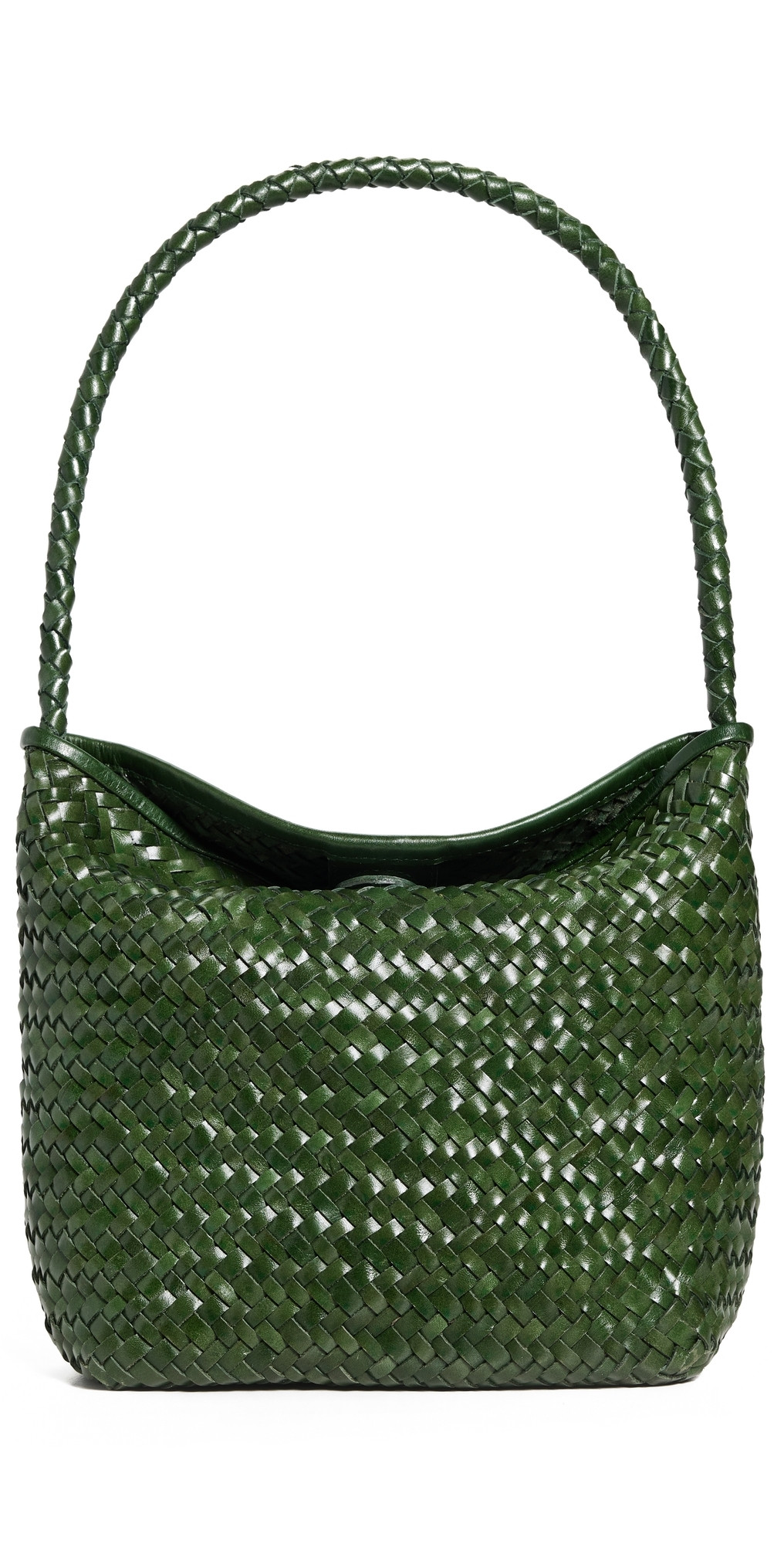 Madewell Woven Shoulder Bag Golf Green One Size | Shopbop