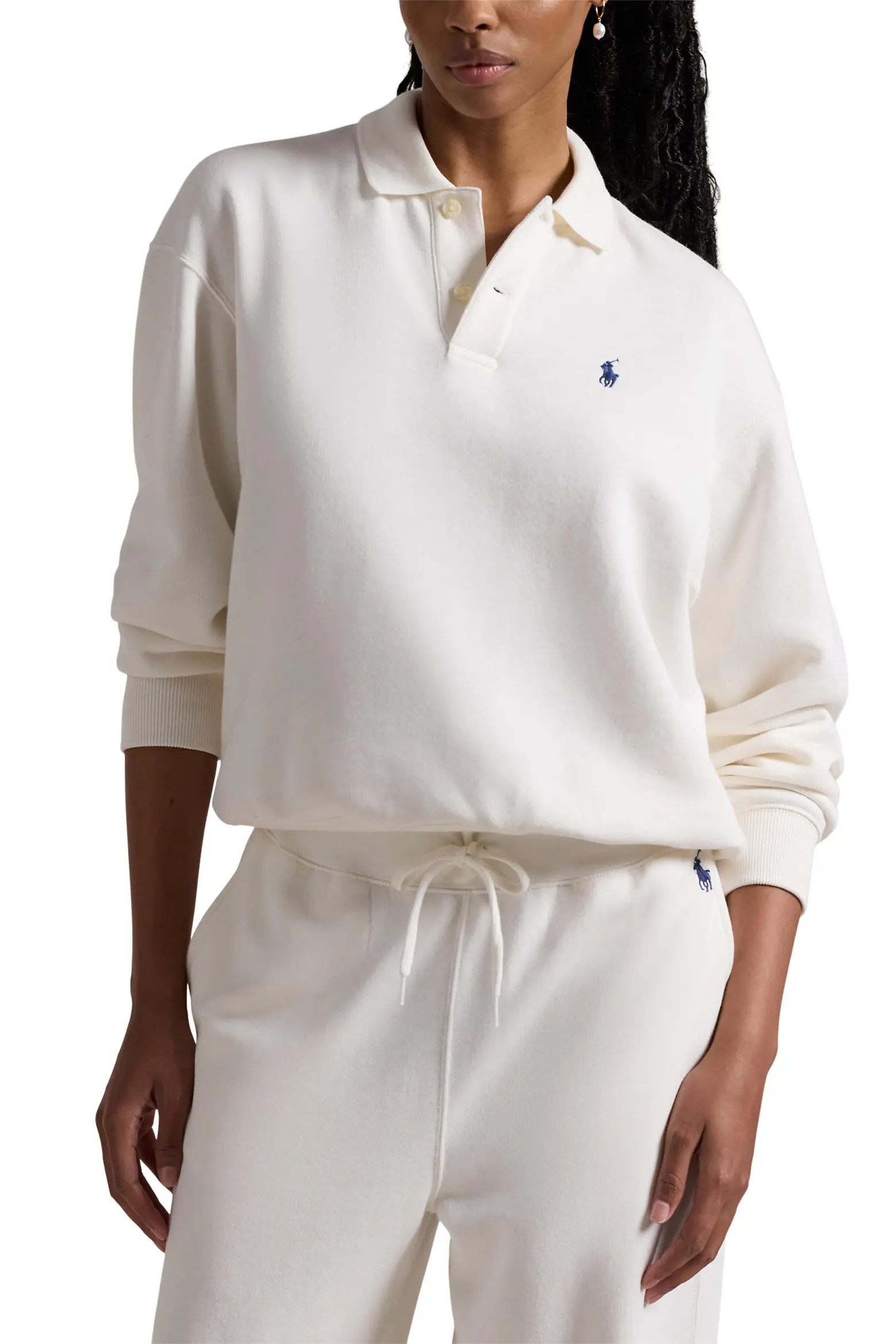 Arctic Fleece Polo Sweatshirt (Women) | Nordstrom | Nordstrom