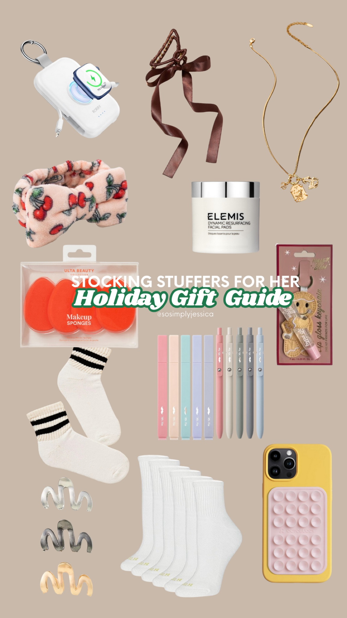 Holiday Gift Guide for stocking stuffers for the girlies! 

Holiday, season decor, Gift Guides, Christmas gifts, teen gifts, stocking stuffers 

#LTKGiftGuide #LTKHoliday #LTKSeasonal