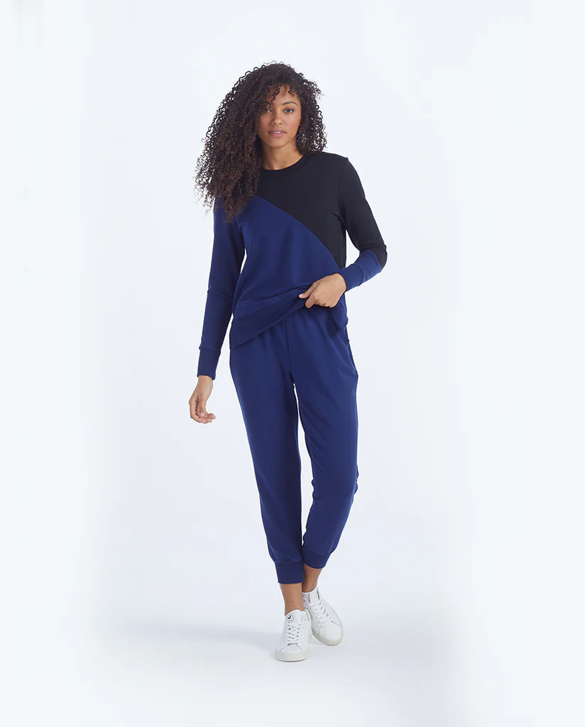 The Softest French Terry Jogger - Baltic | SummerSalt