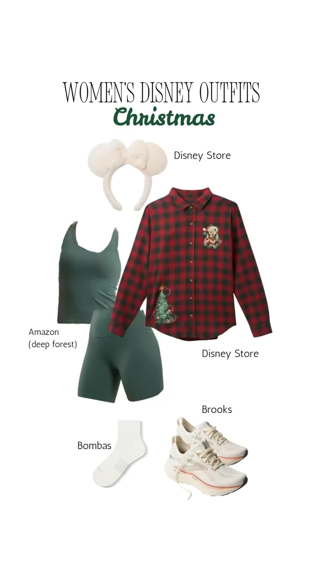 Disney Christmas outfit inspiration! Traditional Christmas for sure. 

#LTKHoliday