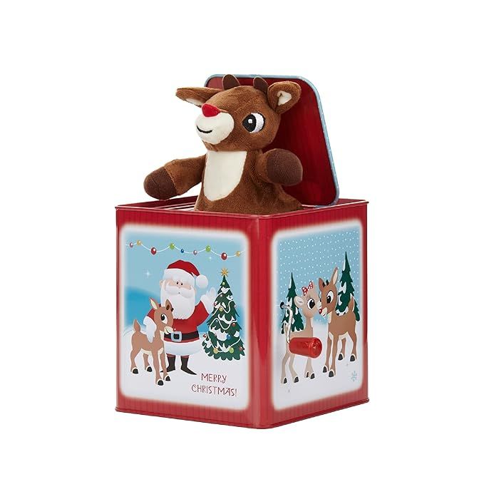 Rudolph the Red-Nosed Reindeer Jack-In-The-Box | Amazon (US)