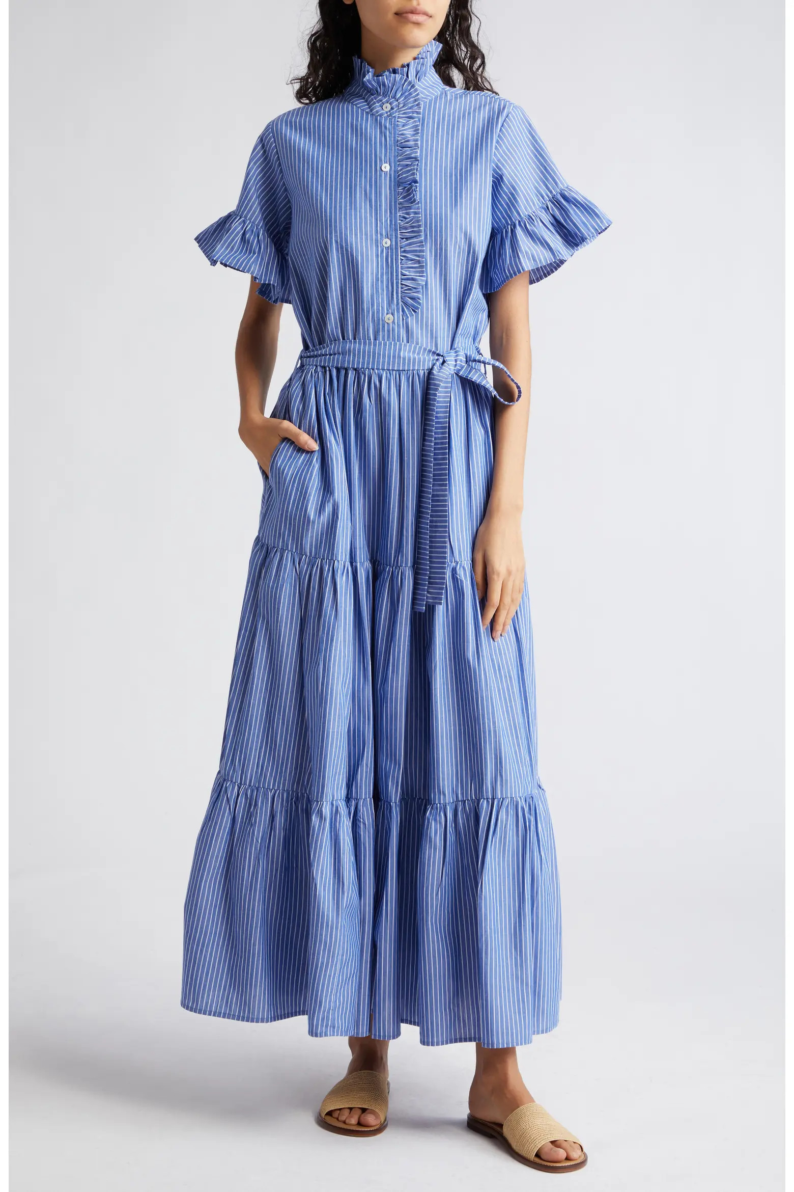 Victoria Ruffle Front Dress (Women) | Nordstrom | Nordstrom