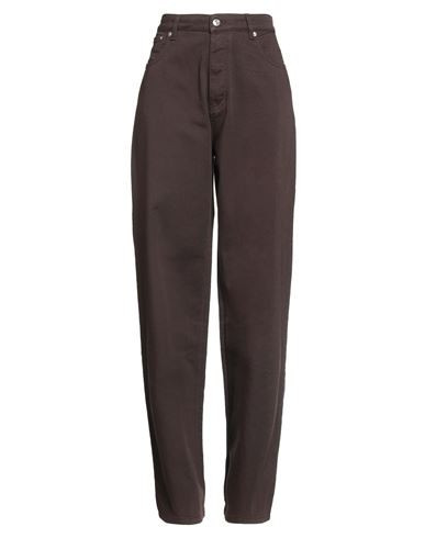 Iceberg Woman Jeans Chocolate brown Size 29 Cotton | YOOX (US)
