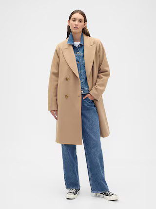 Relaxed Topcoat | Gap Factory