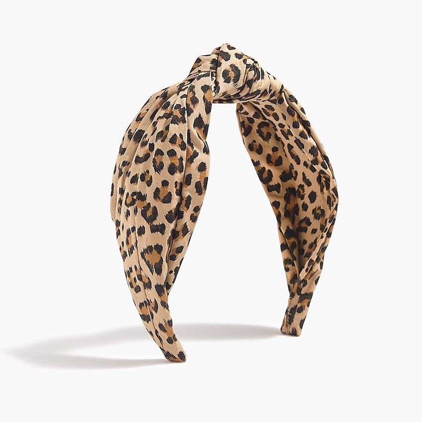 Factory: Printed Knot Headband For Women | J.Crew Factory