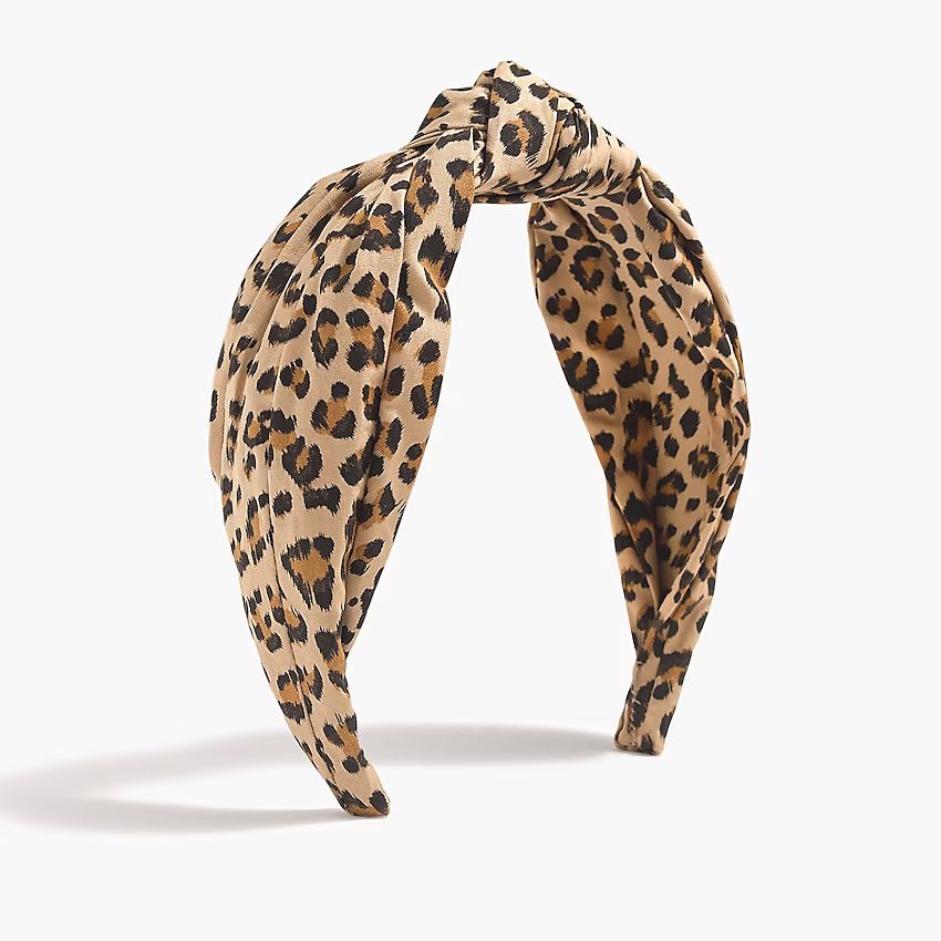 Factory: Printed Knot Headband For Women | J.Crew Factory