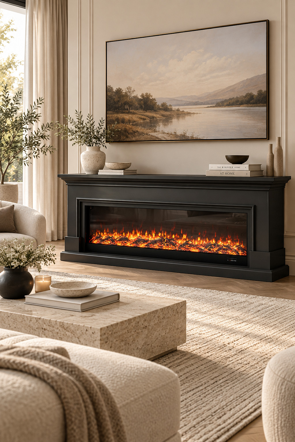 Wayfair’s 5 Days of Deals is making me want a full living room refresh 😍 This tv stand with fireplace is such an easy way to make your space feel cozy, polished, and pulled together without doing a huge makeover. I’m loving all the modern, farmhouse, and classic styles, and select furniture finds are up to 60% off right now. Perfect for fall movie nights and holiday hosting. 🔥🍂 #WayfairFinds #TVStandWithFireplace #WayfairDeals #LivingRoomFurniture #FireplaceTVStand #CozyLivingRoom #FallHomeDecor 

 #LTKSeasonal #LTKHome #LTKSaleAlert