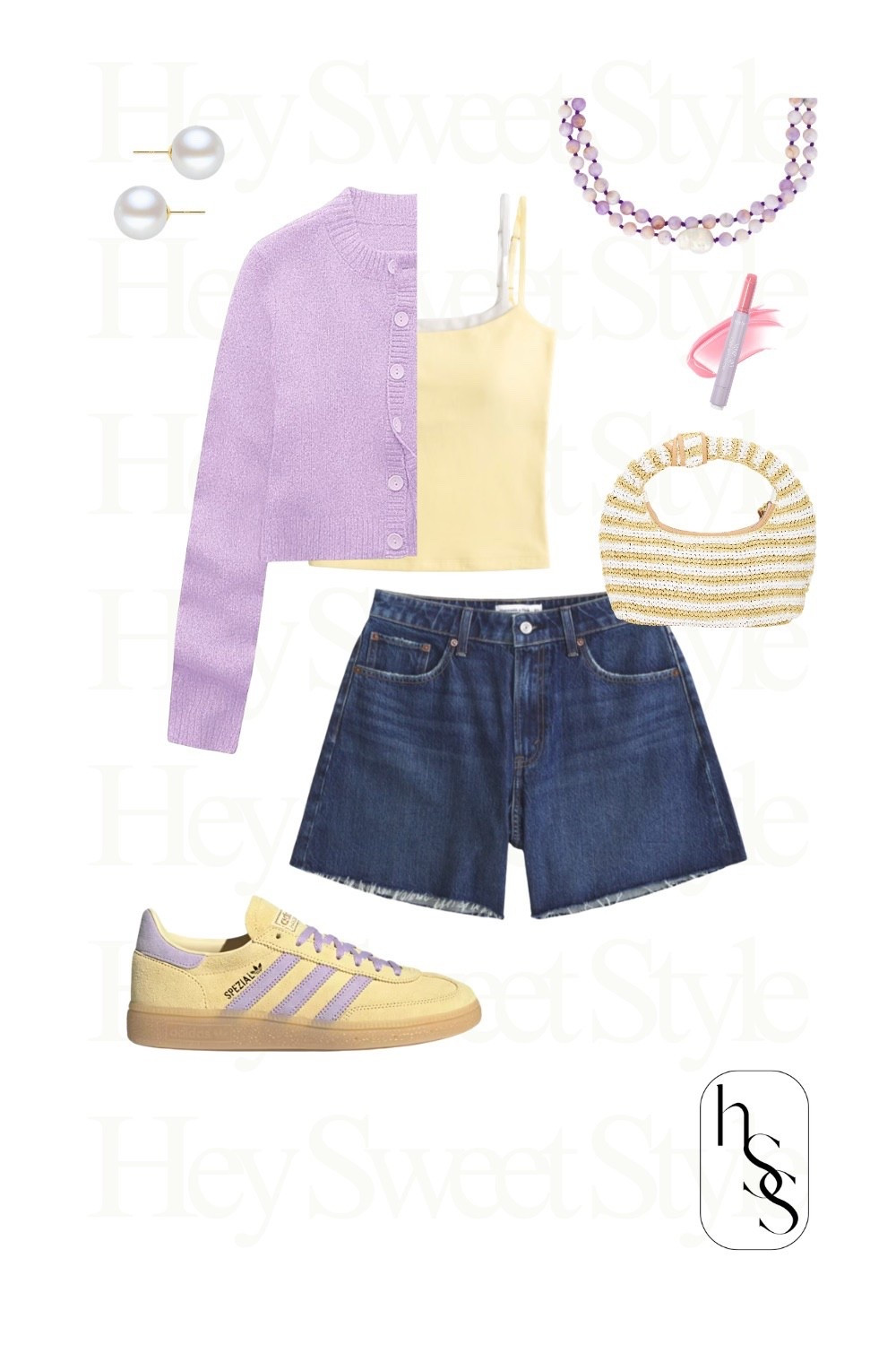 Yellow + purple spring outfit 🌼 8 Pastel Spring Outfits 

#LTKootd