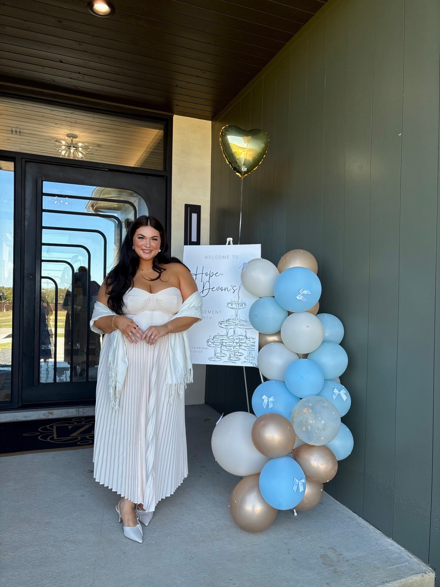 Engagement party look 💙💍

#LTKMidsize #LTKWedding #LTKStyleTip
