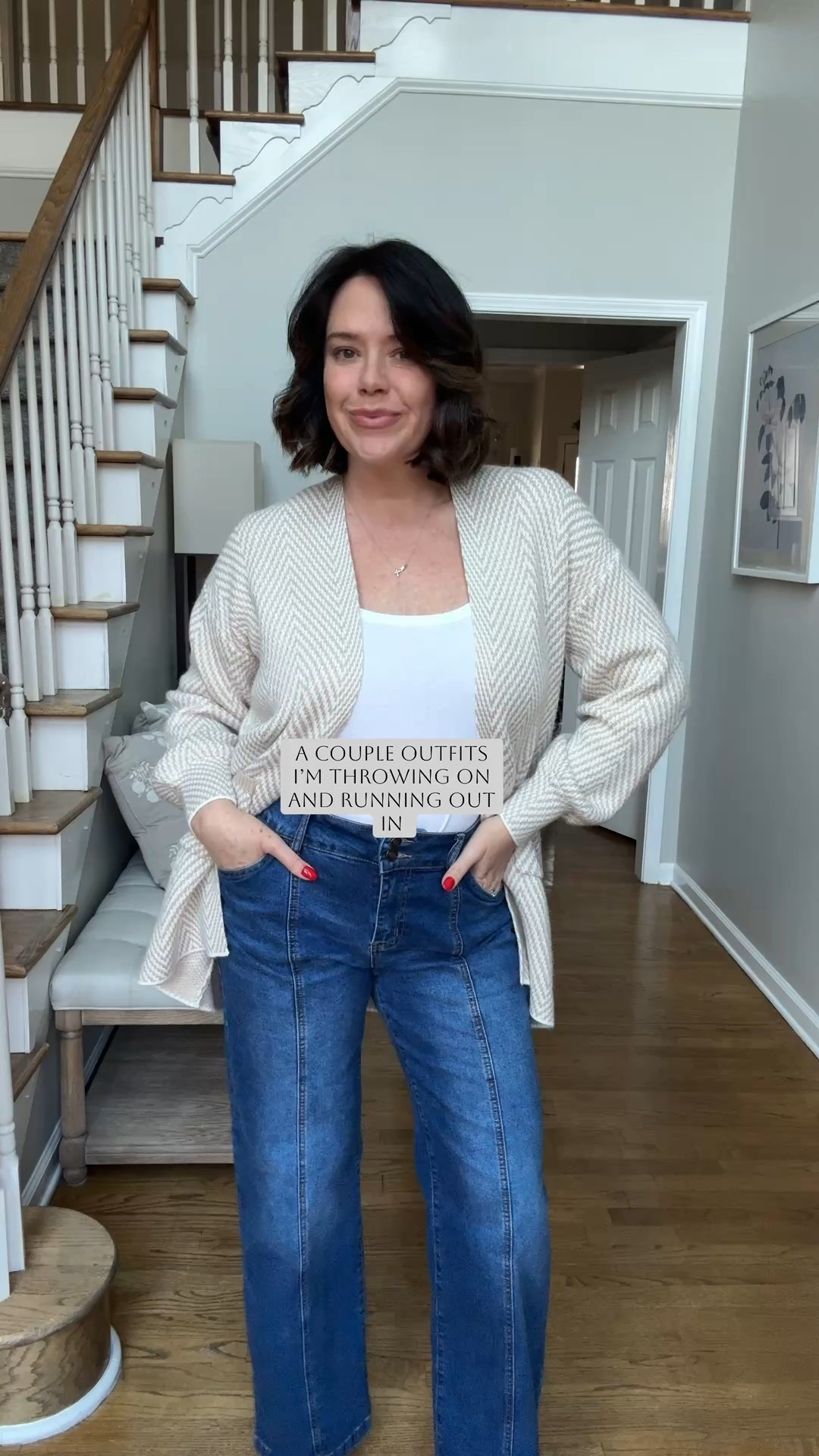 Cute, chic, practical outfits I’m throwing on! @amazonfindsandfashion I love a good cardigan and these are super cozy along with stretchy cute jeans ! Yes please! #jeans #cardigans #darkwashdenim

#LTKMidsize #LTKootd