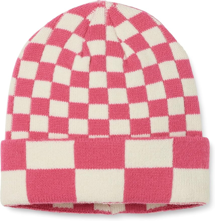 The Drop Women's Karina Multi Checkered Beanie | Amazon (US)
