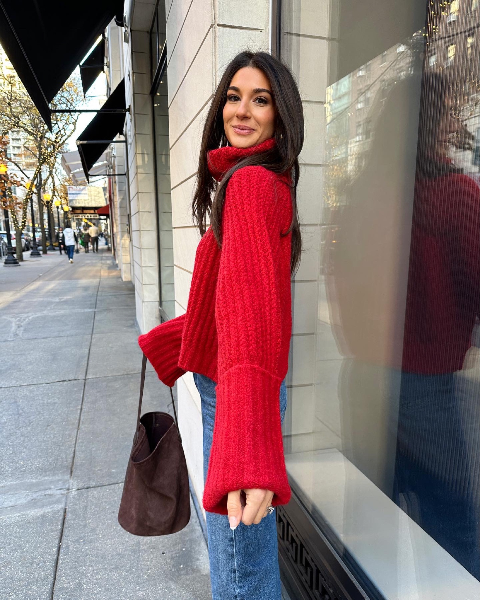 Red sweater 
Red turtleneck sweater
Fall outfit
Sweater
Red
Jeans 
Outfit idea


#LTKSeasonal #LTKHoliday #LTKstyletip