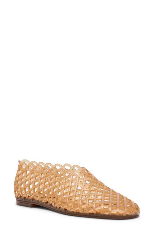 Steve Madden Grove Jelly Flat in Tan at Nordstrom, Size 8 | Nordstrom