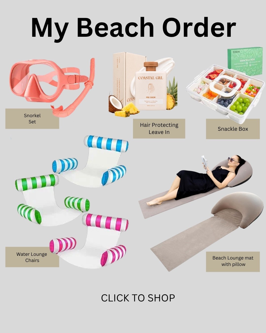 My beach day order is here. ☀️ Sharing all the Amazon finds that are making beach days easier, more fun, and a little more organized. 

Amazon finds, beach essentials, beach day, summer favorites, travel essentials, summer must haves

#LTKSeasonal #LTKSwim #LTKTravel