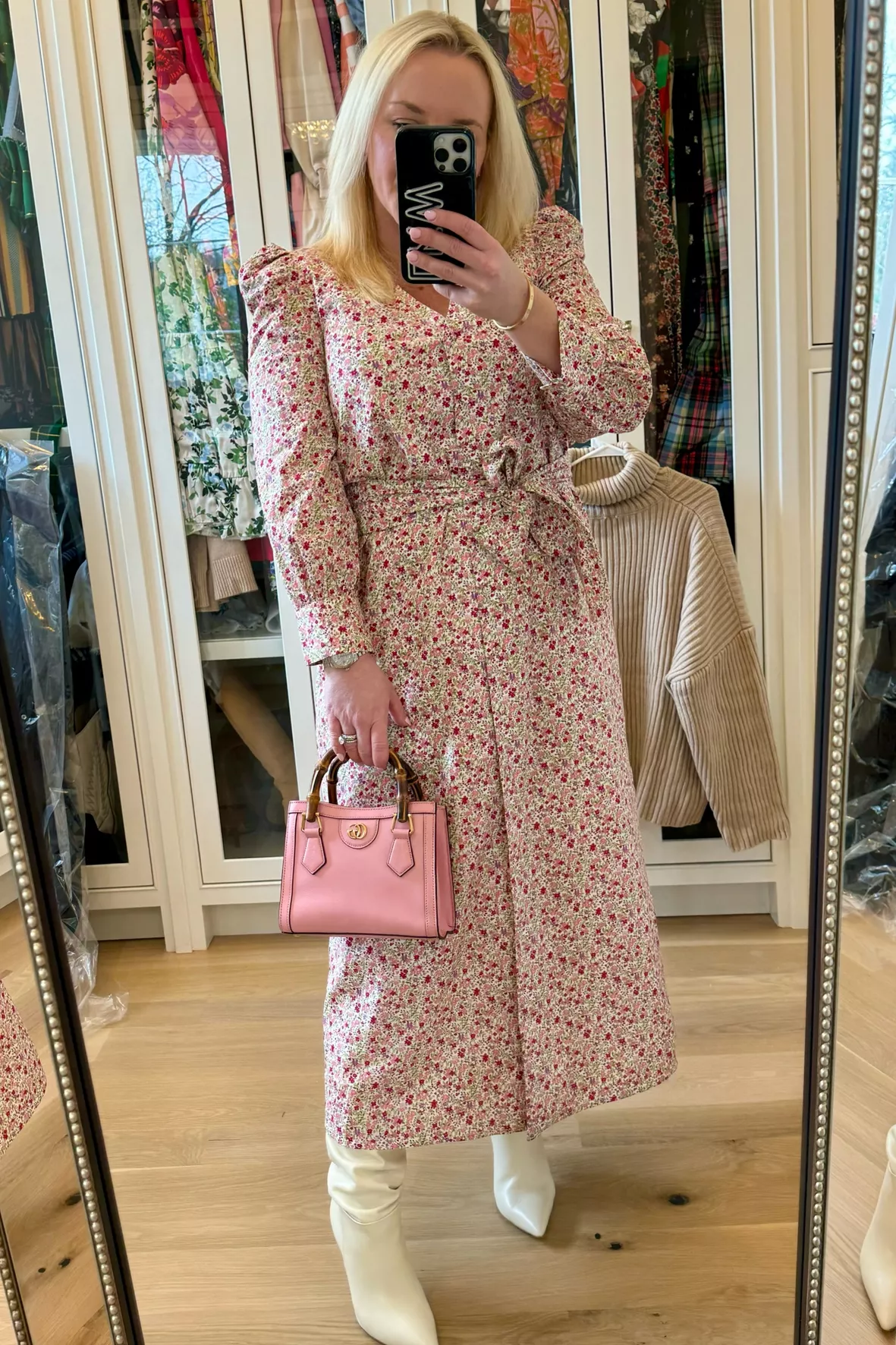 Pink Floral Nellie Maxi Dress curated on LTK
