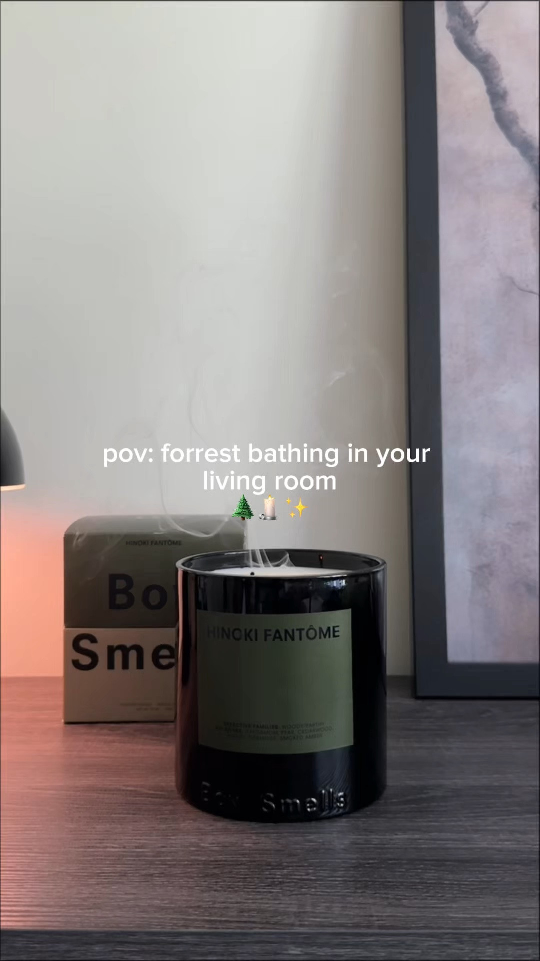 Hinoki fantôme from boy smells smells SO good... no wonder it's their top smelling fragrance. 

Cardamom, Japanese Hinoki, cedar wood, and smoked amber.

#LTKHome #LTKSaleAlert #LTKdayinmylife