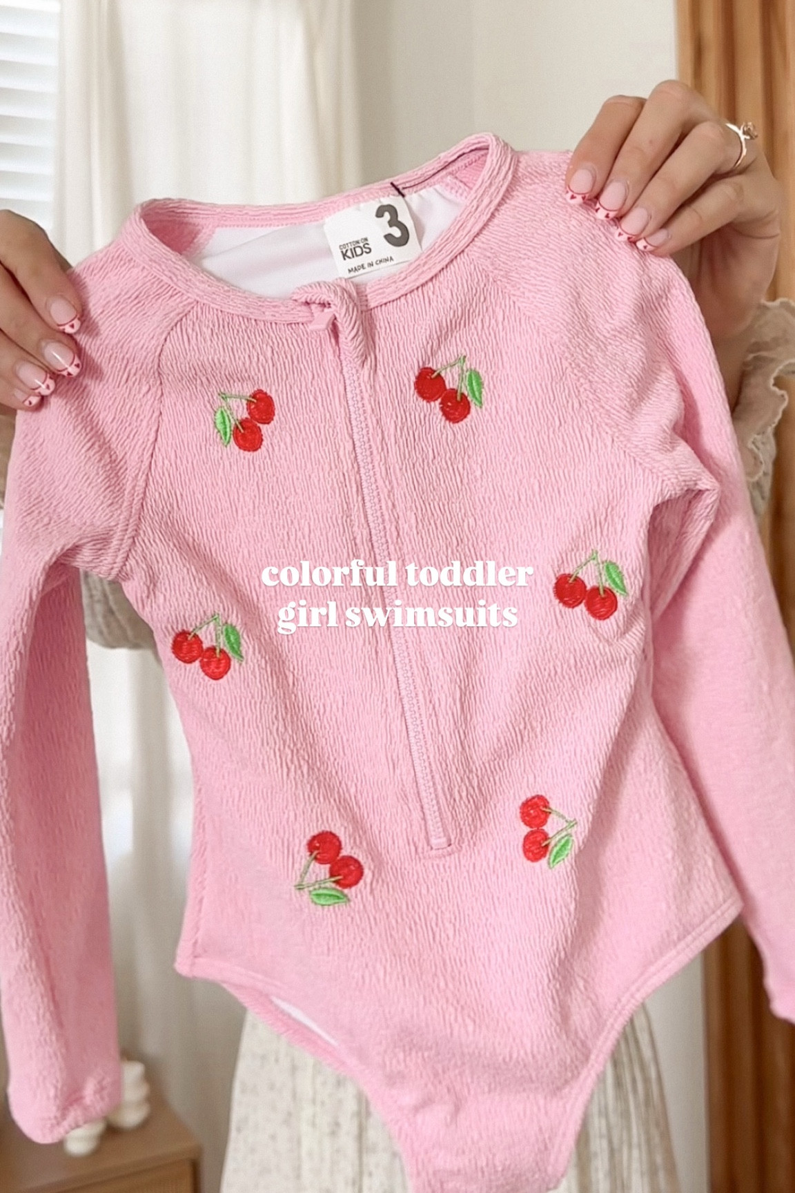 Colorful toddler girl swim!! 

#LTKKids #LTKSpringSale #LTKFindsUnder50