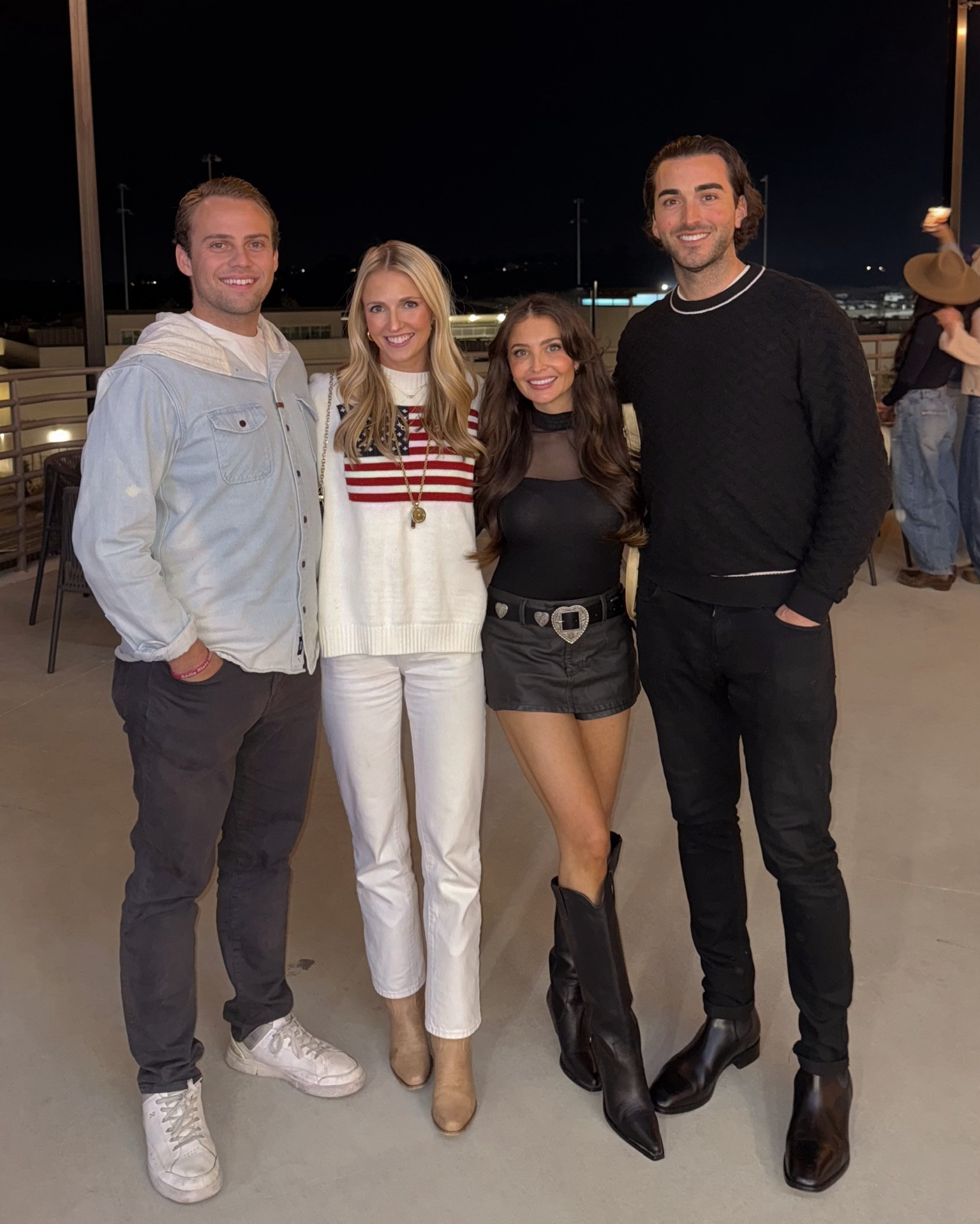 Megan Moroney concert outfit idea

Country concert, country concert outfit, country concert outfit idea, cowboy boots, cowgirl boots, anine bing, western boots, country concert look, concert outfitt

#LTKShoeCrush #LTKStyleTip #LTKSeasonal