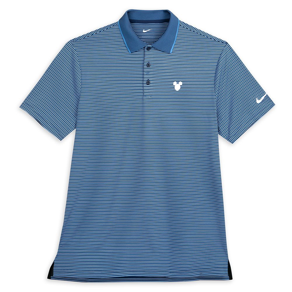 Mickey Mouse Striped Performance Polo Shirt for Men by Nike | Disney Store
