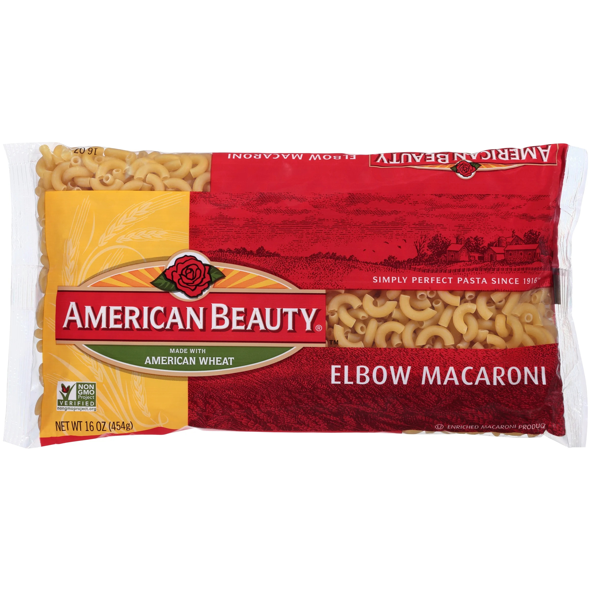 American Beauty Elbow Macaroni Pasta, 16 oz - Walmart.com | Walmart (US)