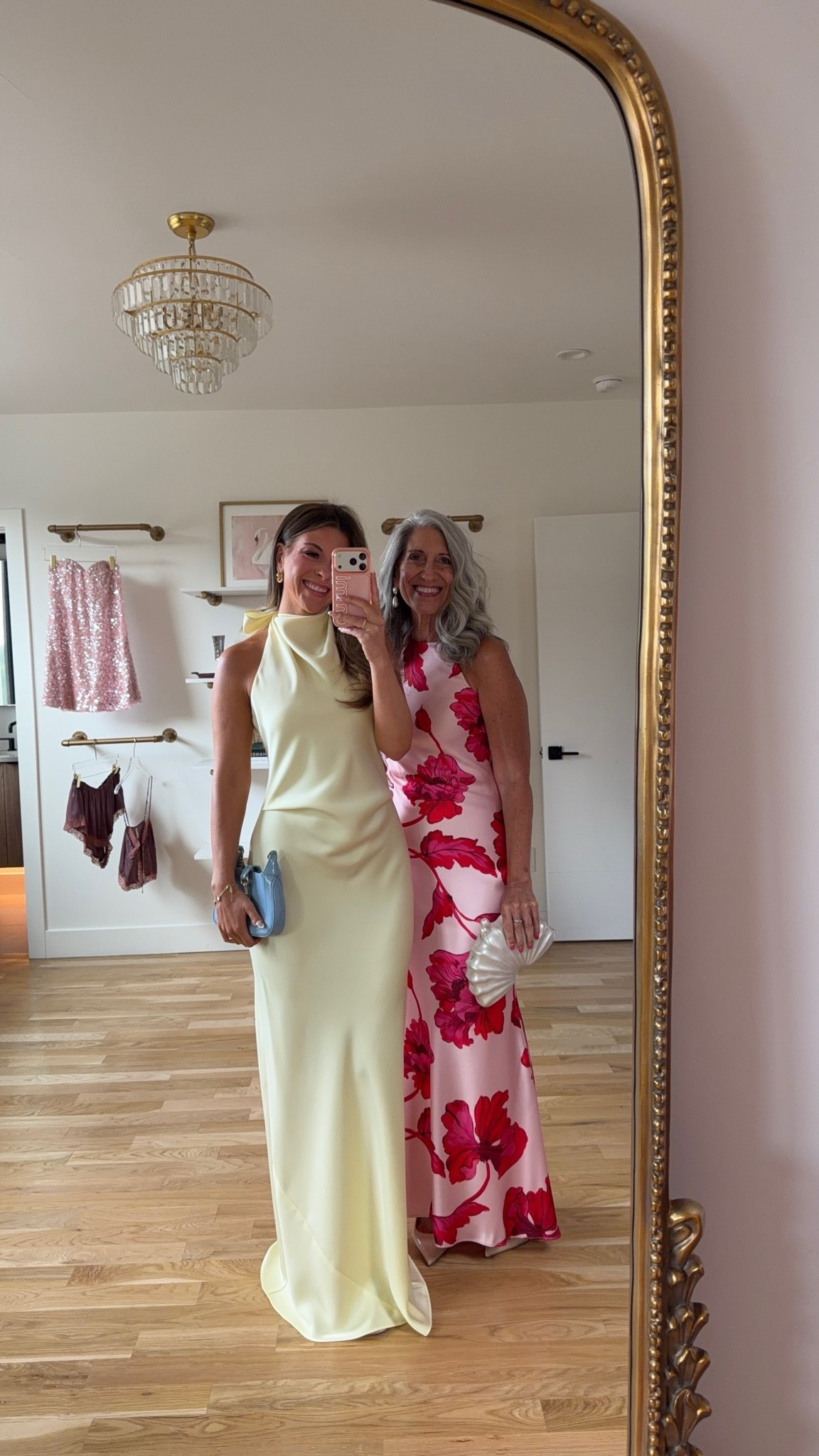 yellow satin high neck, pink floral satin high neck betsy & adam wedding guest dresses 💐💍

electric picks: emerson20 

I’m 5’4” & am wearing my usual size smalls/2 

mom is 5'4" and typically wears a medium/6

fall wedding guest dresses, wedding guest dresses, cocktail dresses, semi-formal dresses, black tie wedding guest dresses, destination wedding guest dresses, garden party dresses, wedding guest outfit ideas

#LTKgrwm #LTKSeasonal #LTKWedding