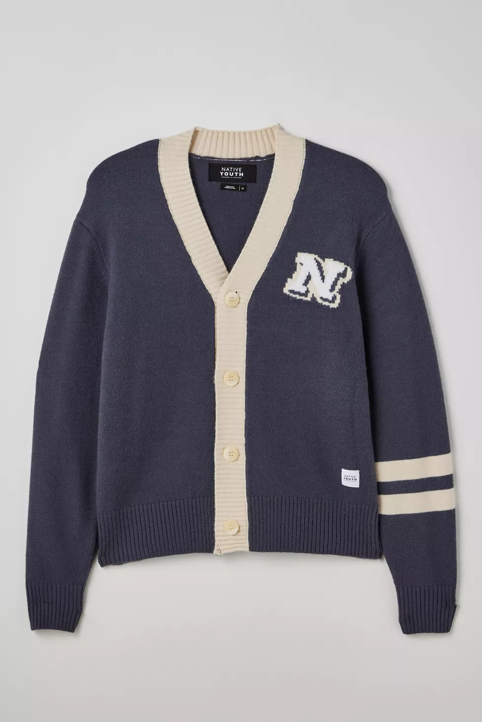 Native Youth Relaxed Knit Cardigan | Urban Outfitters (US and RoW)