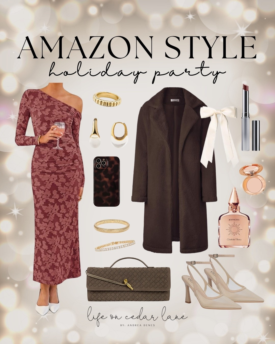 Looking festive and fabulous! Discover these holiday party essentials on Amazon. #holidaystyle #amazonfinds

#LTKParties #LTKStyleTip #LTKHoliday