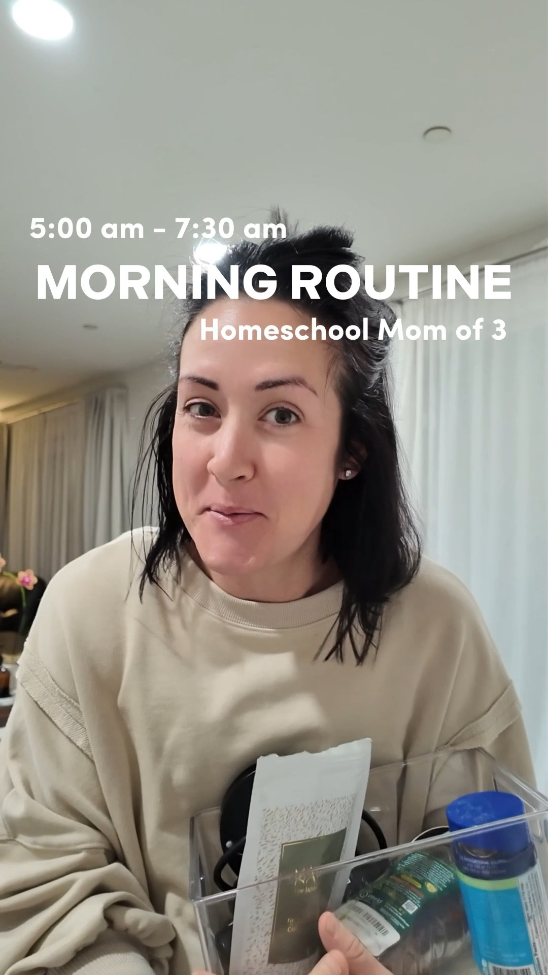5am morning routine as a homeschool mom of 3 boys! 