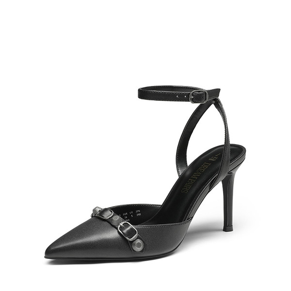 Pointed Toe Ankle Strap Stiletto Pumps | Dream Pairs