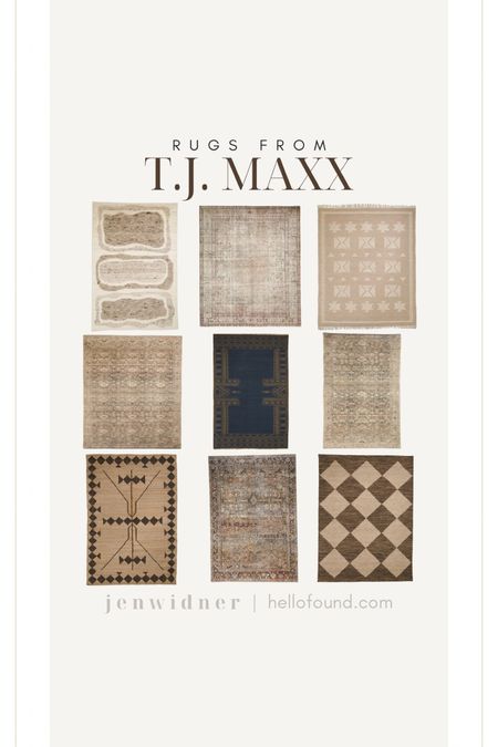 All my top favorite rugs at TJ Maxx! Get’em while they’re still in stock!

#sale #homegoods #rugs #checker #vintagemodern #livingroom #marshalls #neutraldecor

#LTKFind #LTKhome #LTKstyletip