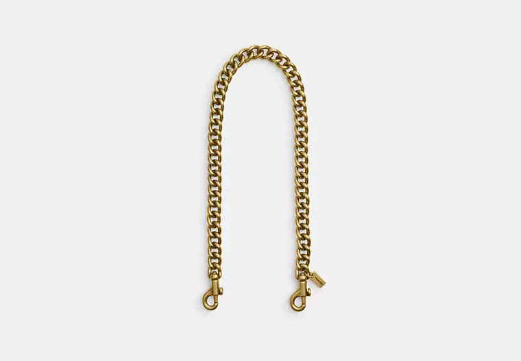 Short Chunky Curb Chain Strap | Coach (US)