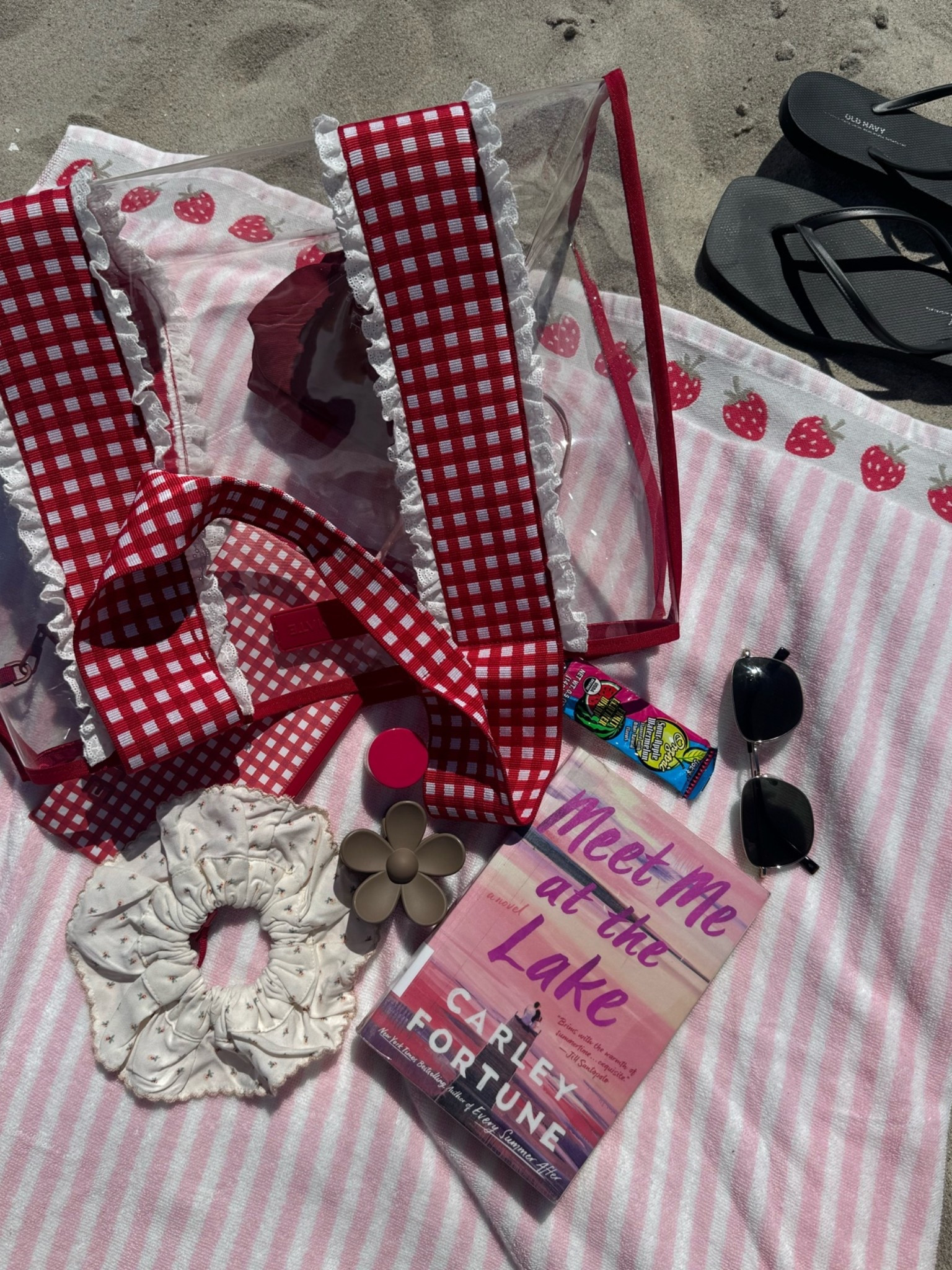 beach day - love this tote from casemate, the perfect size for beach and pool days! and just finished reading meet me at the lake and it was so good, 5 stars for sure!

#LTKSeasonal #LTKTravel
