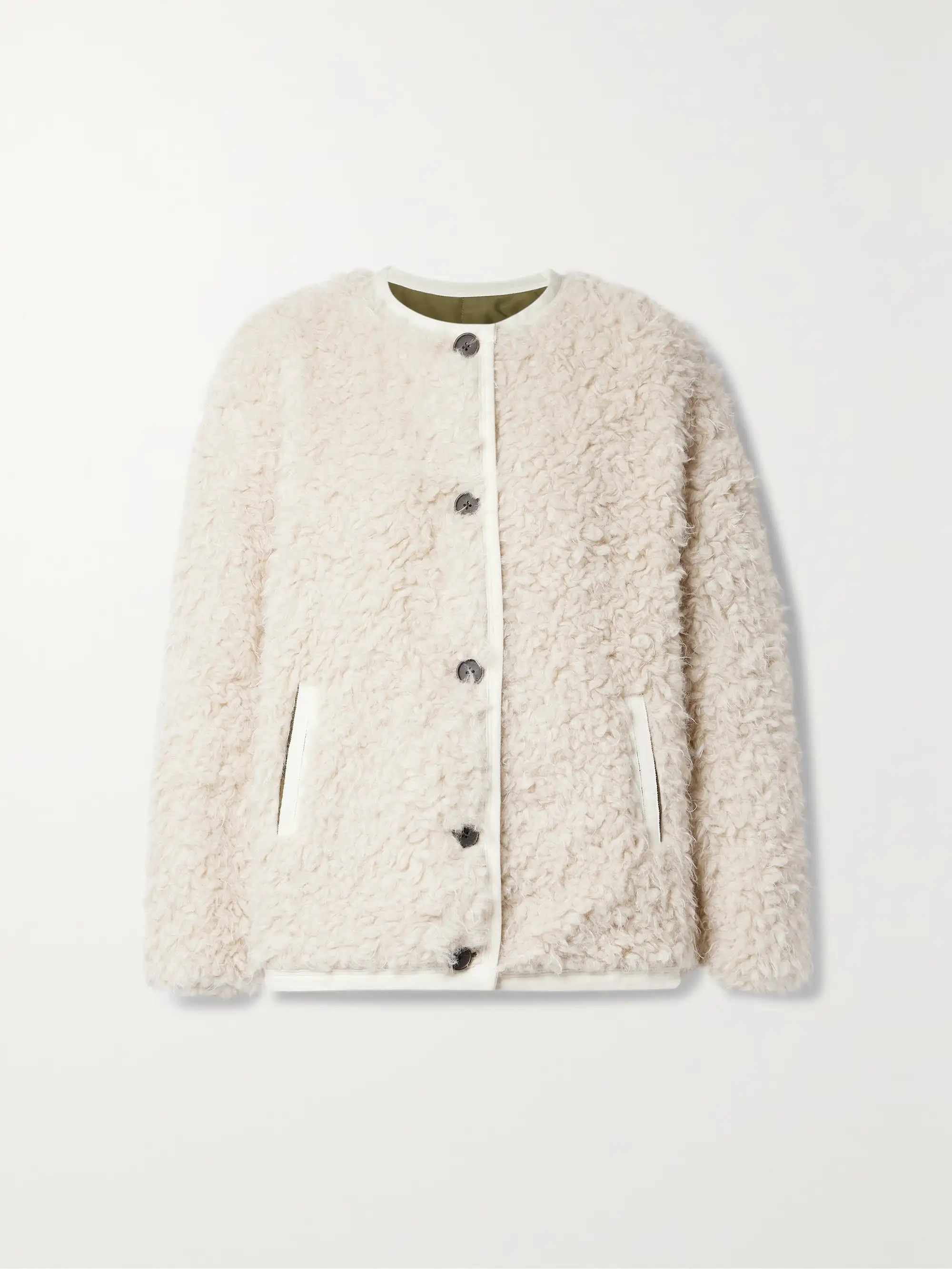 ALEX MILL Reversible faux shearling and quilted shell jacket | NET-A-PORTER | NET-A-PORTER APAC