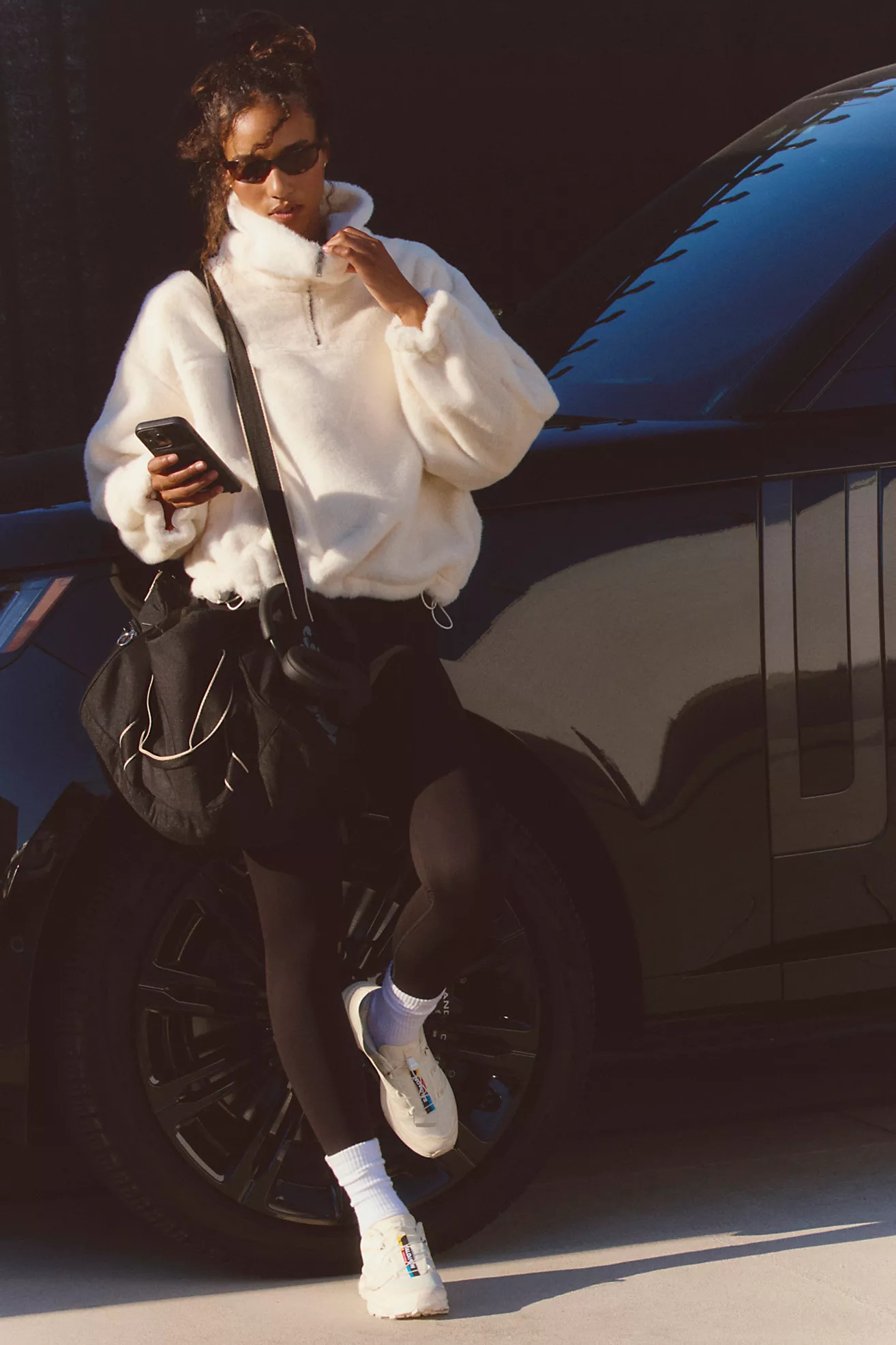 Alpine Faux Fur Half Zip | Free People (Global - UK&FR Excluded)