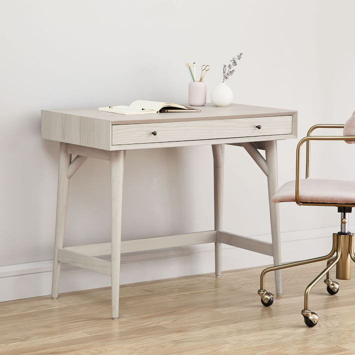 Mid-Century Mini Desk – Acorn | West Elm (US)