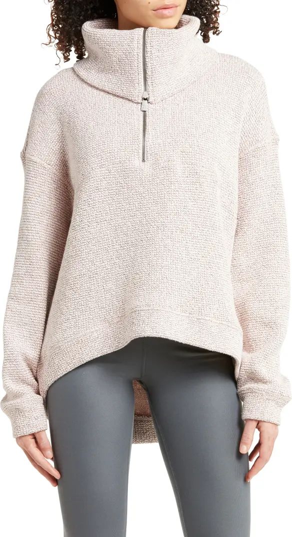 Restful Bouclé Half Zip Pullover | Nordstrom