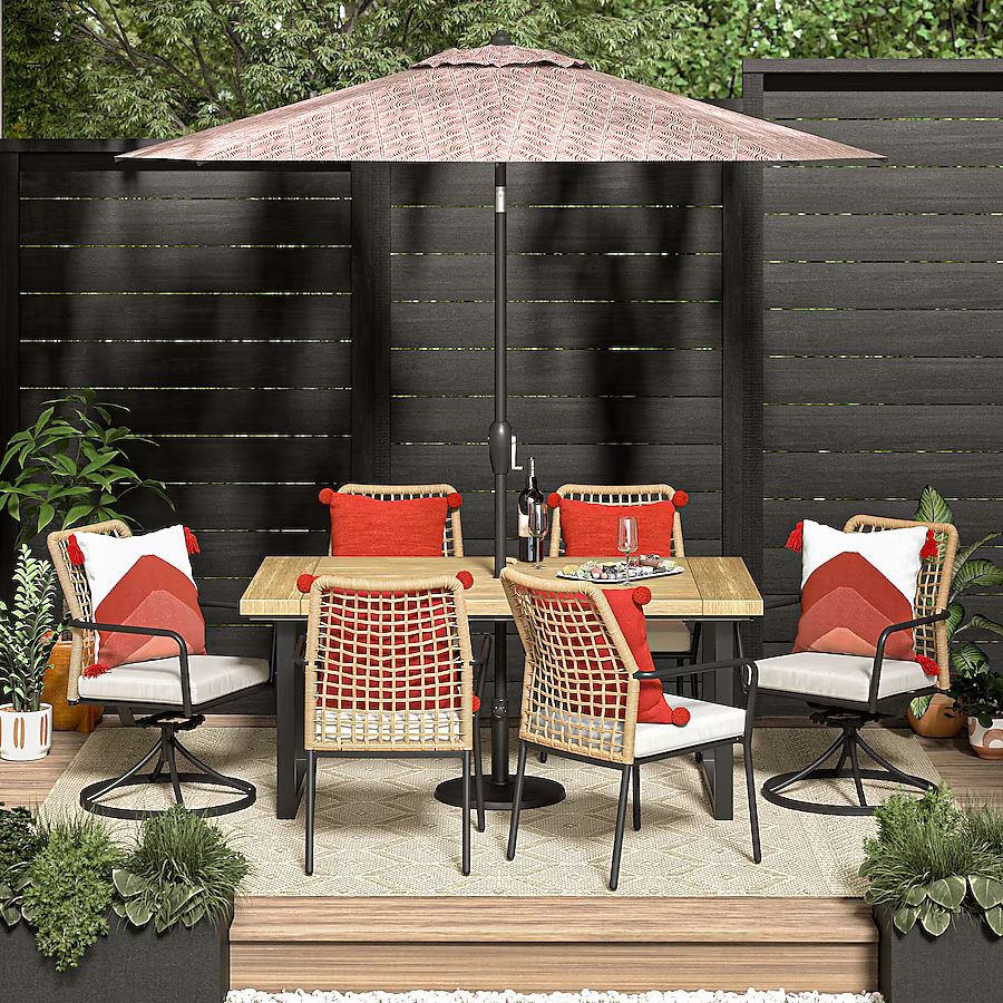 Origin 21 Clairmont 7-Piece Patio Dining Set at Lowes.com | Lowe's